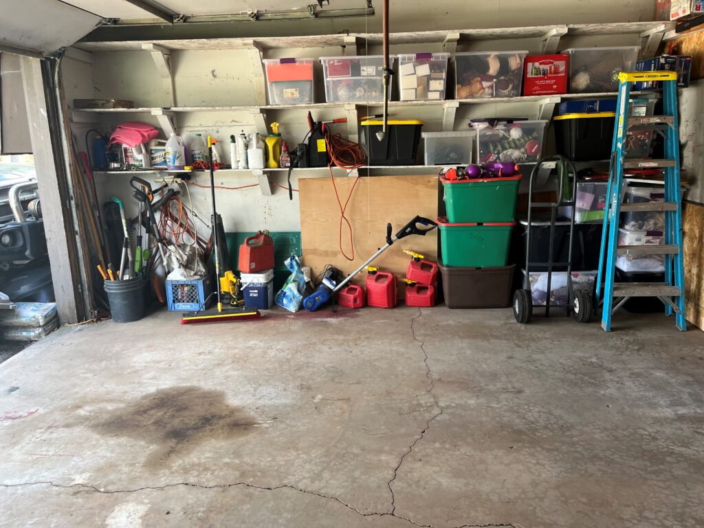 Junk Removal Services Garage Cleanout After Photo