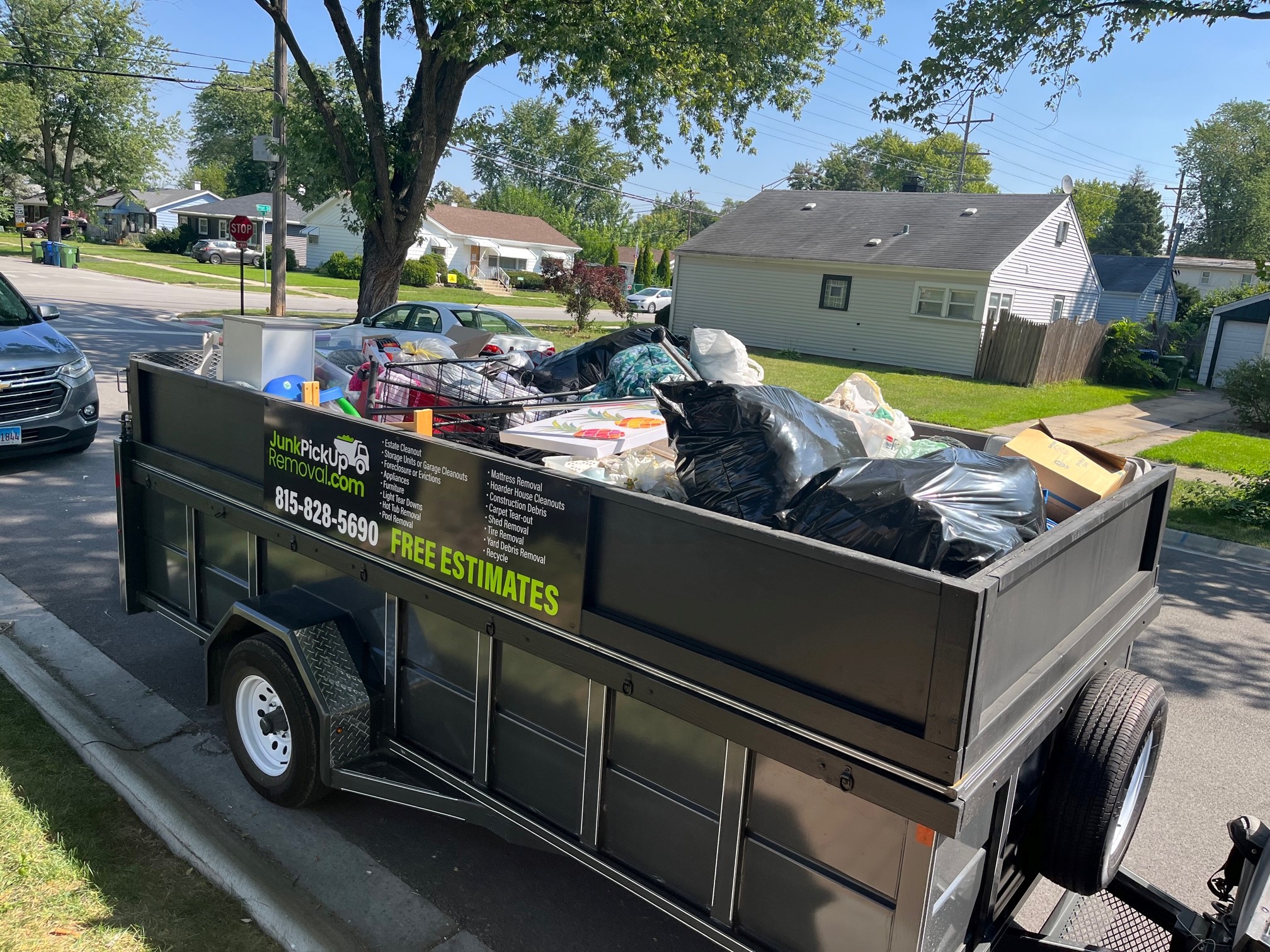 Full Trailer Load - Junk Removal Services from Junk Pickup Removal