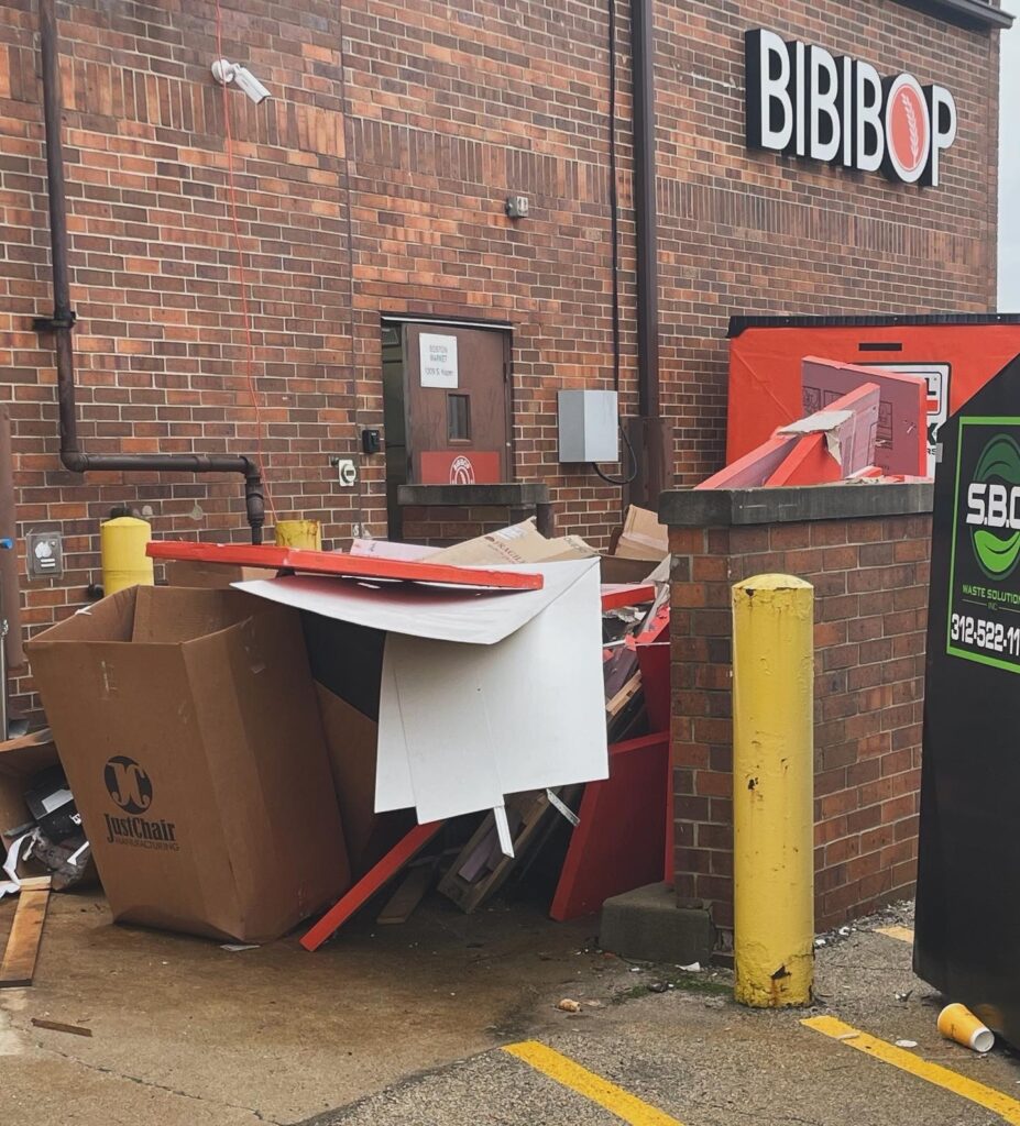 Junk Removal Services in Naperville, IL dumpster overflow services by Junk Pickup Removal LLC