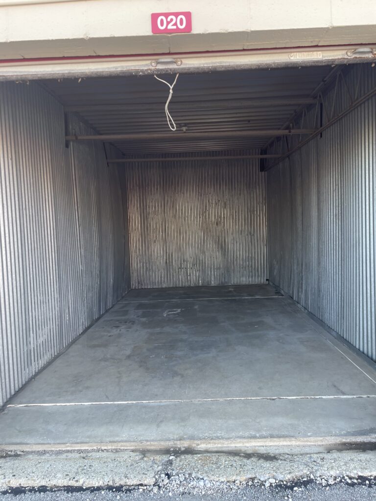 Junk Removal Services Local Lockport, IL Storage Unit After Photo Complete Cleanout