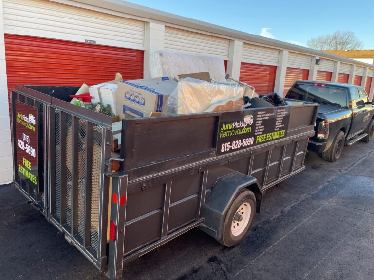 Storage Unit Cleanout services by Junk Pickup Removal Local Junk Removal Services