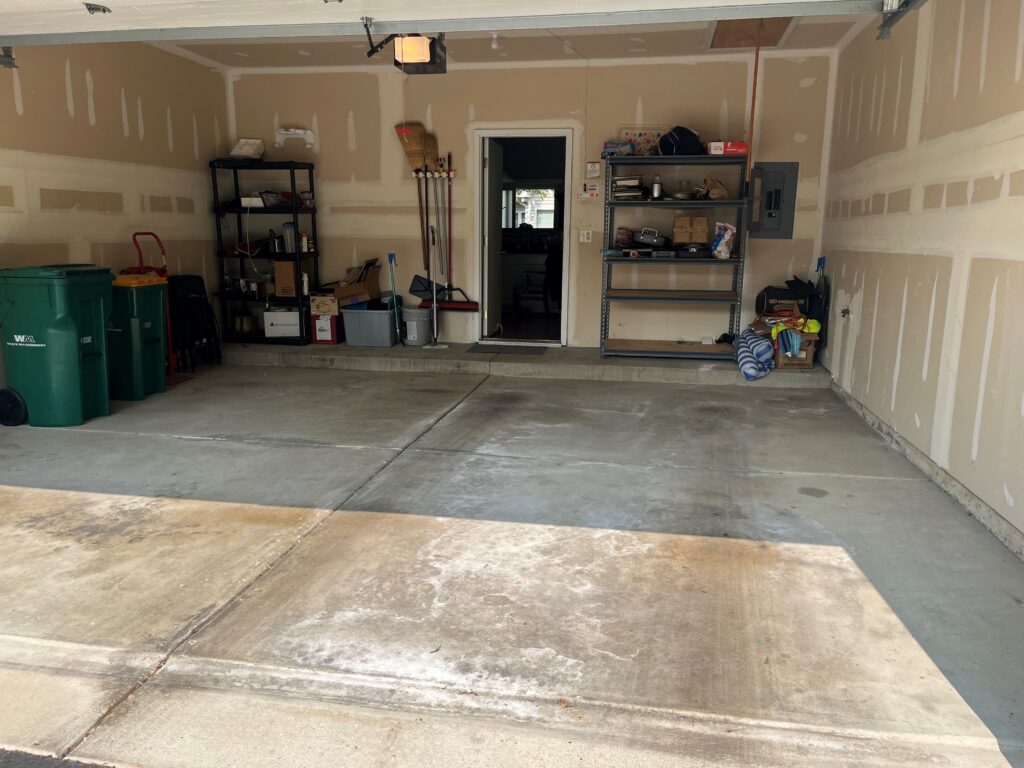 Garage Cleanout, declutter and organize sweep clean junk removal service by Junk Pickup Removal from Lockport Illinois in Romeoville, Illinois