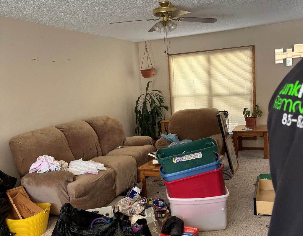 Full House Cleanout Services by Junk Pickup Removal in Burr Ridge Illinois cleaned out entire home
